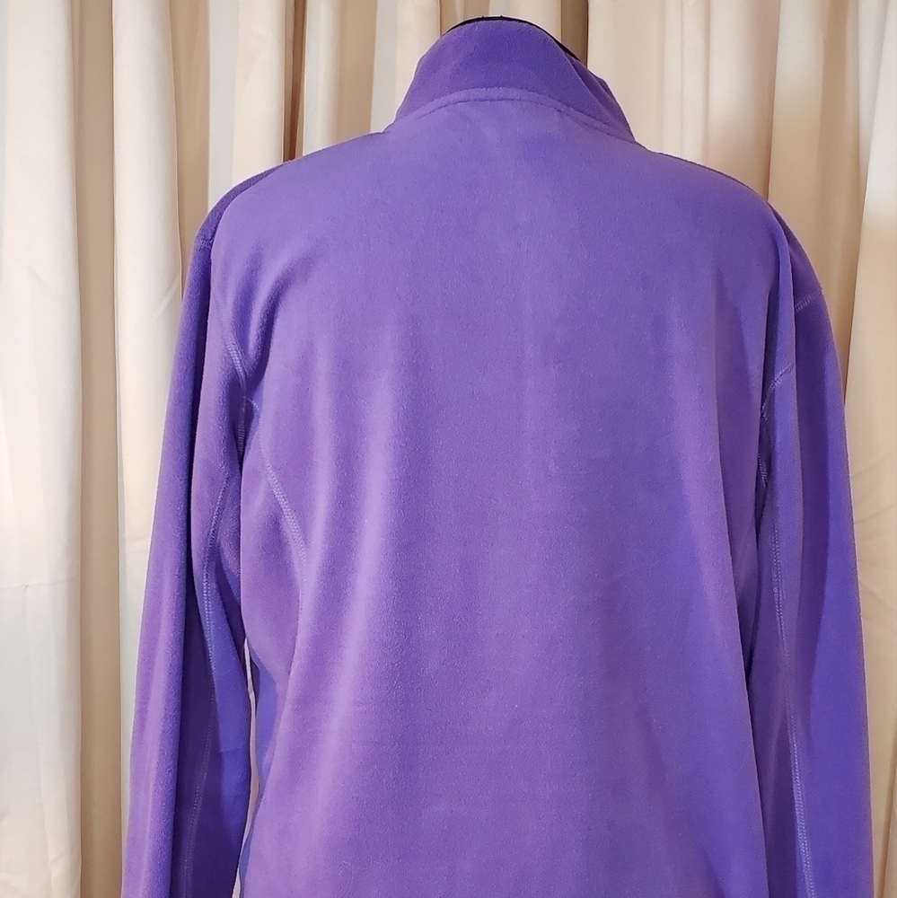 0098. EUC~ The Animal Rescue Site~ XL ~ Lt Fleece Pullover~ W/ Reverse Paw Print - Picture 12 of 15